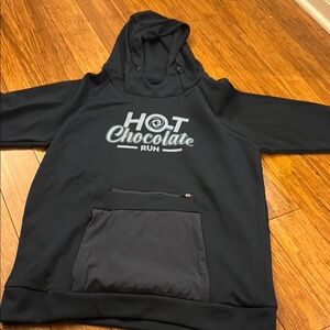 Hot Chocolate Run Hoodie in Black